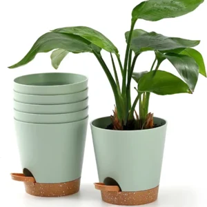 5pack 5inch Self Watering Pots